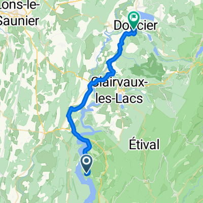 De Route de Trelachaume 990, Maisod à Rue des 3 Lacs 215, Doucier