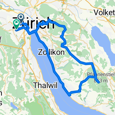 Zürich-Pfannenstil-Zürich