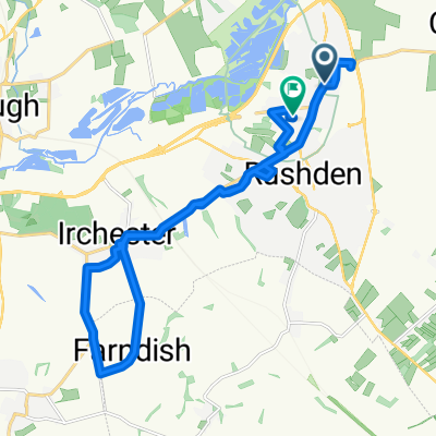 relaxing ride through irchester