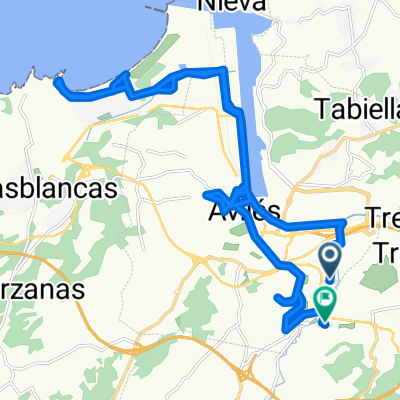 De Calle Martinete, Avilés a Plaza de León 1