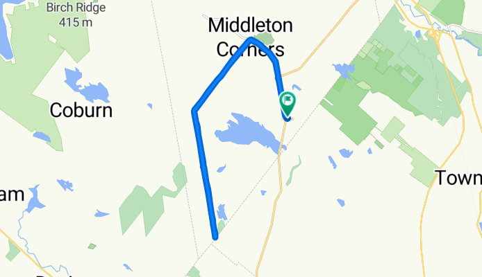 bottom of the hill Middleton