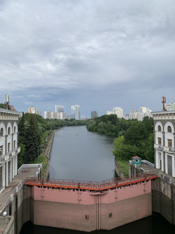 Restful route in Moscow