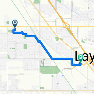 East 1800 South 228, Clearfield to West Hill Field Road 930, Layton