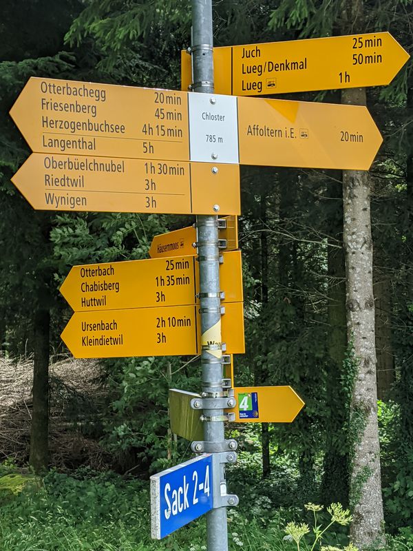 Heckenweg 11, Lützelflüh to Heckenweg 11, Lützelflüh