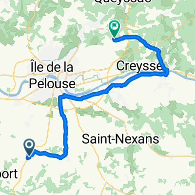 D933, Rouffignac-de-Sigoulès to Chemin de Grand Jean 12, Creysse