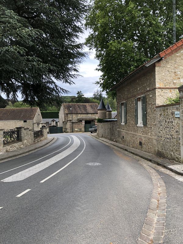 Relaxed route in Ollainville