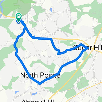 Restful route in Sugar Hill