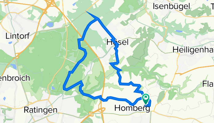 Ratingen-Hösel-Eggerscheidt-Ratingen