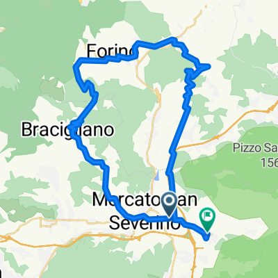 Da Via Giovanni Paolo II 32, Cervito-Canfora a Fisciano