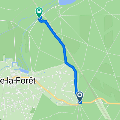 Moderate route in Coye-la-Forêt