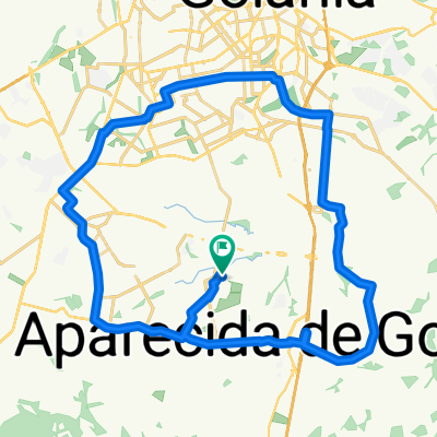 Rua Lédio Sócrates de Amorim, 0089000, Aparecida de Goiânia to Rua Lédio Sócrates de Amorim, 0089000, Aparecida de Goiânia