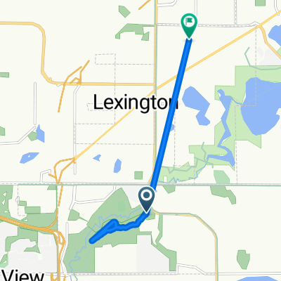 Relaxed route in Shoreview