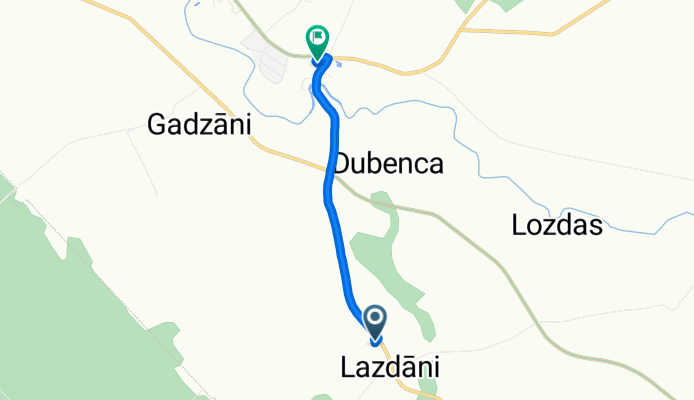 Moderate route in Upmala