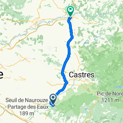 De 8–18 Avenue Paul Riquet, Revel à 60 Boulevard Valmy, Albi