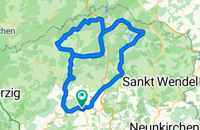 Route in der Bikemap App öffnen
