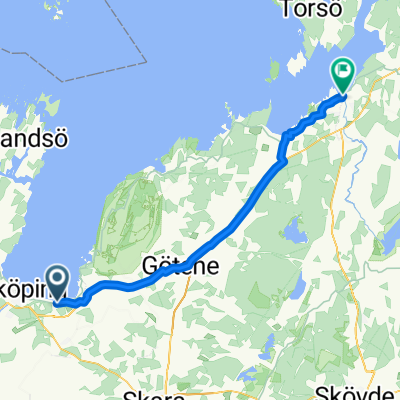 Bryggvägen 9 nach Kyrkogatan 4B