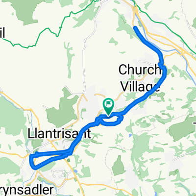 Llantwit to Pontyclun to Uni to Llantwit
