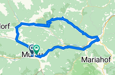 Route in der Bikemap App öffnen