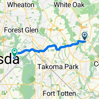 Easy ride in Hyattsville