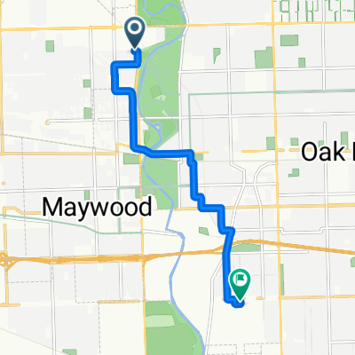 1730 N First Ave, Melrose Park to 7530 Roosevelt Rd, Forest Park