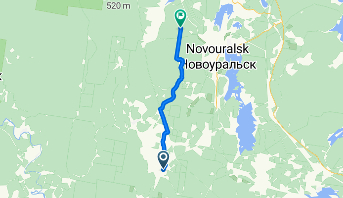 маршрут с улица Ленина, Починок