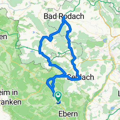 Fischbach , Seßlach , Bad Rodach, Heldburg , Hellingen , Altenstein