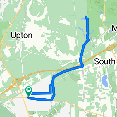 Relaxed route in East Yaphank - Manorville