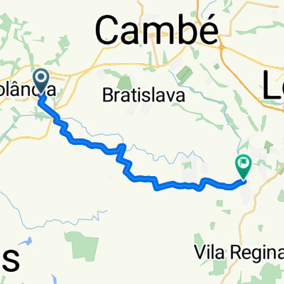 De Rua Ribeirão Caramuru 84 a Rua Adalberto Luís Pirola, 1277-1369