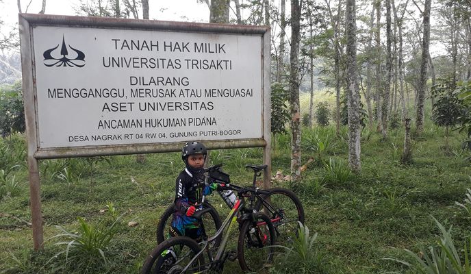 Photo 2 of the Bikemap route "rute biasa"