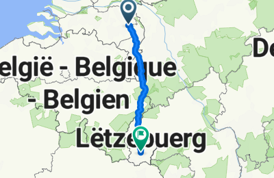 Route in der Bikemap App öffnen