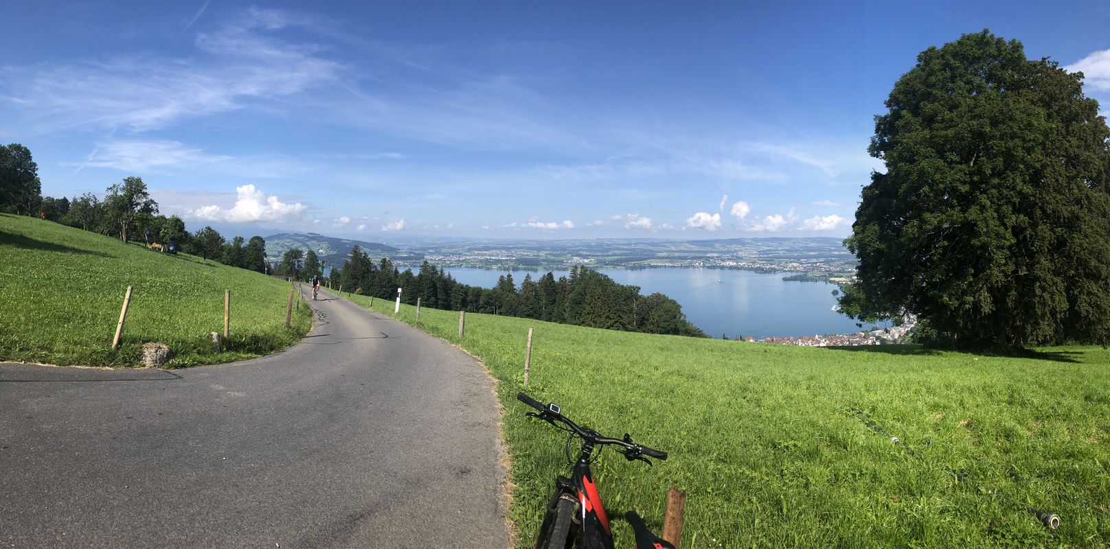 Hausen a/A via Sihlbrugg - Baar - Allenwinden zum Zugerberg und retour
