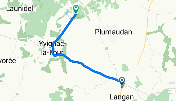 D39, Caulnes to D793, Yvignac-la-Tour