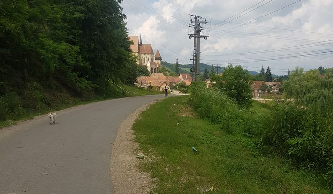 Photo 2 of the Bikemap route "Strada Nicolae Bălcescu 15, Biertan to Biertan"