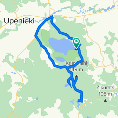 Zebrus Lake &amp; Vipedis Lake Cycling