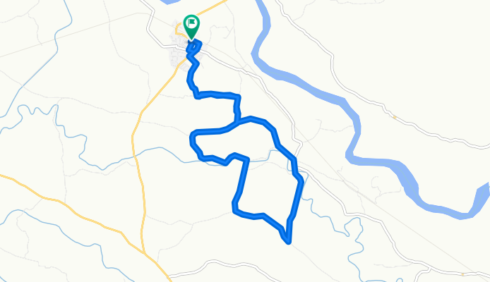 Relaxed route in Unai