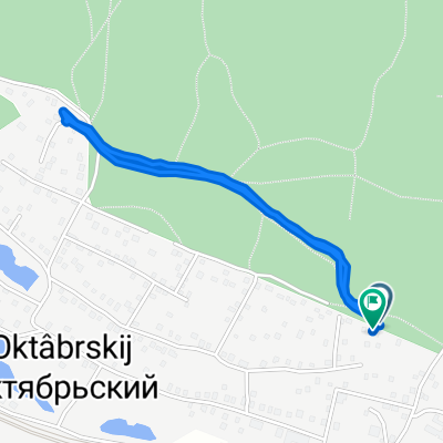 Неторопливый маршрут в Октябрьское