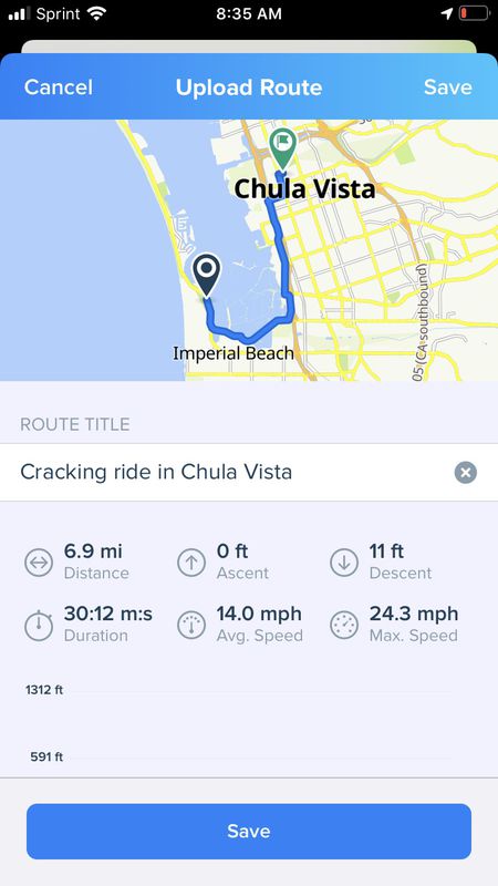 Cracking ride in Chula Vista