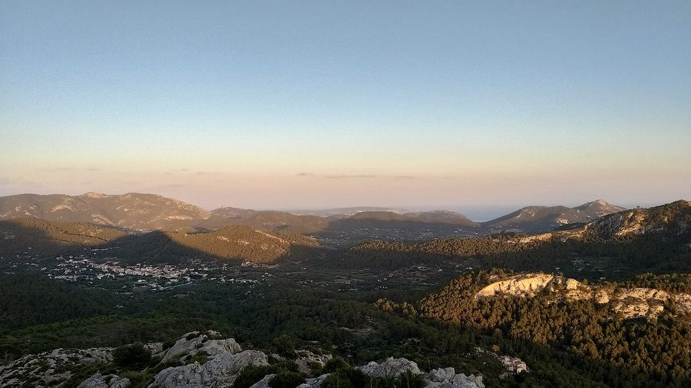 Mallorca a peu: puig d'en Farineta