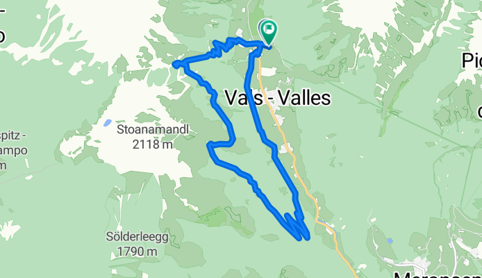 Via Birchwald, Muehlbach nach Via Birchwald, Muehlbach