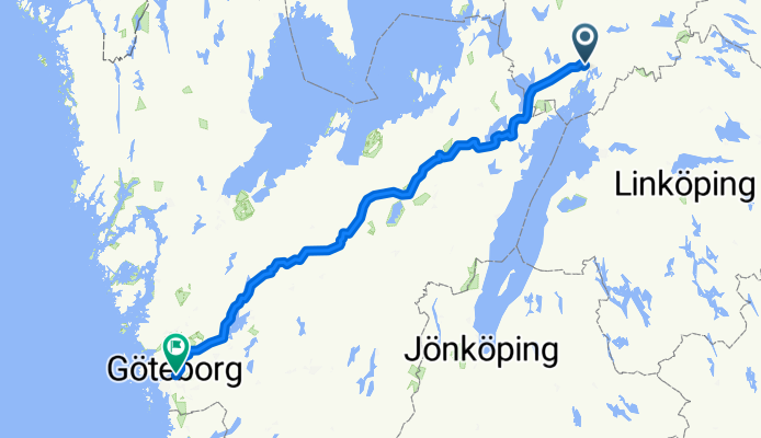 Stockshammar 320, Askersund to Kungsportsavenyen, Göteborg