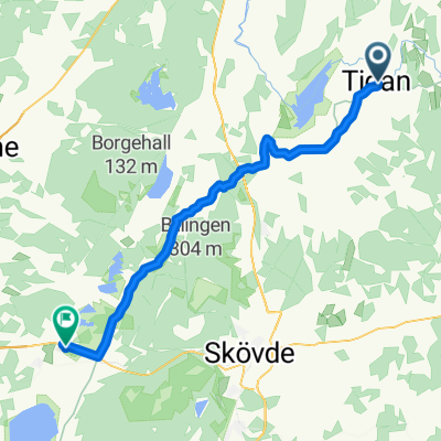 Ruta desde Götgatan, Tidan