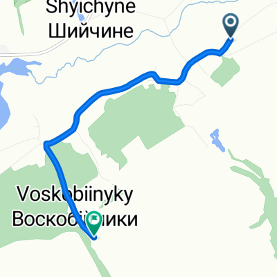 От Unnamed Road, Заброди до Unnamed Road, Новоселівка