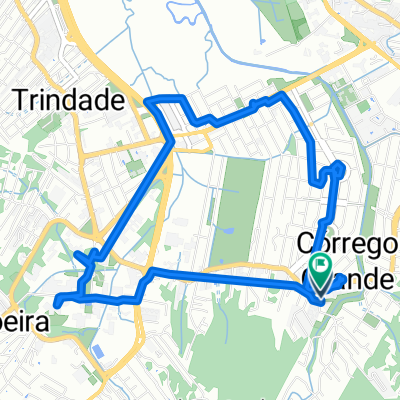 De Rua Sebastião Laurentino da Silva, 123, Florianópolis a Rua João Pio Duarte Silva, 1300, Florianópolis