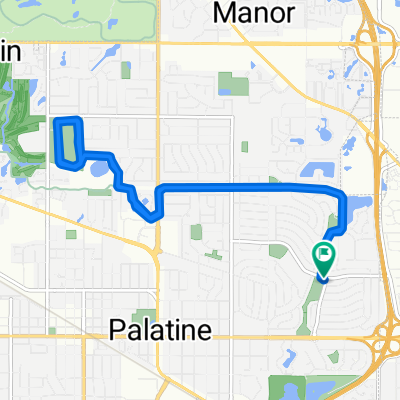North Winston Drive 316, Palatine to North Winston Drive 316, Palatine