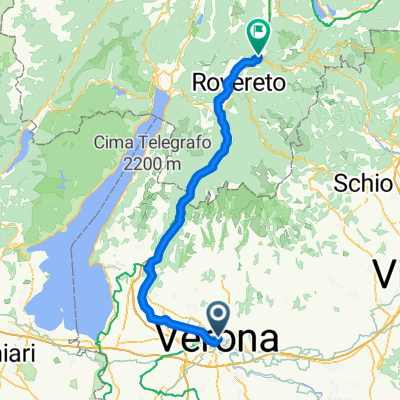 Verona - Calliano - 84 km