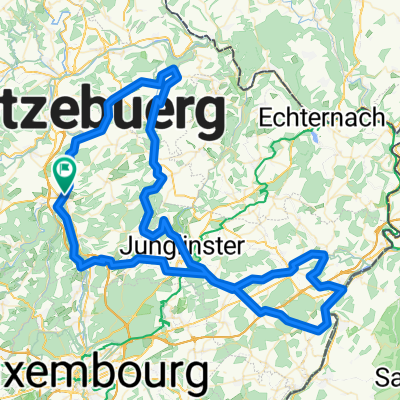 De Rue de la Gare 29, Mersch à Rue de Beringen 37, Mersch