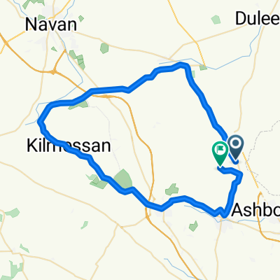 Route from Ballyhack, Ashbourne