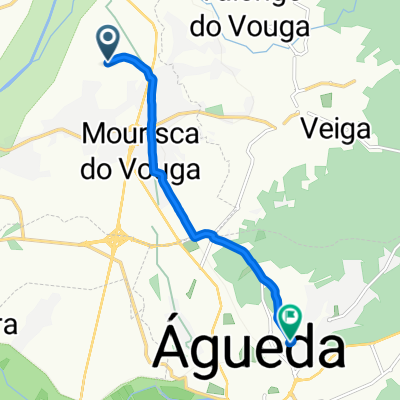 De Rua da Cheira 135–199, Águeda a Rua do Outeiro, Águeda