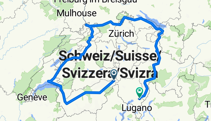 swiss 888 route