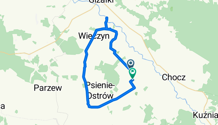 Żbiki 50, Czermin do Broniszewice 176, Czermin